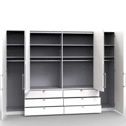 Pharao24 Glasfront Kleiderschrank Codumenta><noscript><img width=