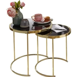 Pharao24 Glastisch Set Povendrid> Glastische