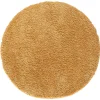 Teppiche*Pharao24 Goldgelber Shaggy Teppich Merka