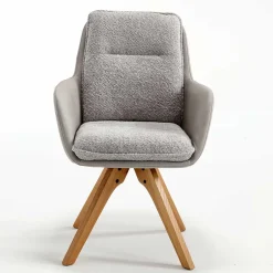 Pharao24 Graue Polsterstühle Zebastio> Polstermöbel|Küchenstühle