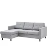 Wohnlandschaften|Ecksofas*Pharao24 Graue Wohnzimmer Couch Vagarno