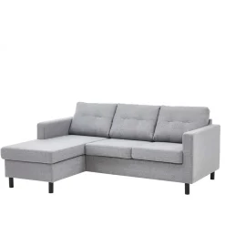 Wohnlandschaften|Ecksofas*Pharao24 Graue Wohnzimmer Couch Vagarno