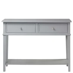 Pharao24 Grauer Konsolen Tisch Audra><noscript><img width=