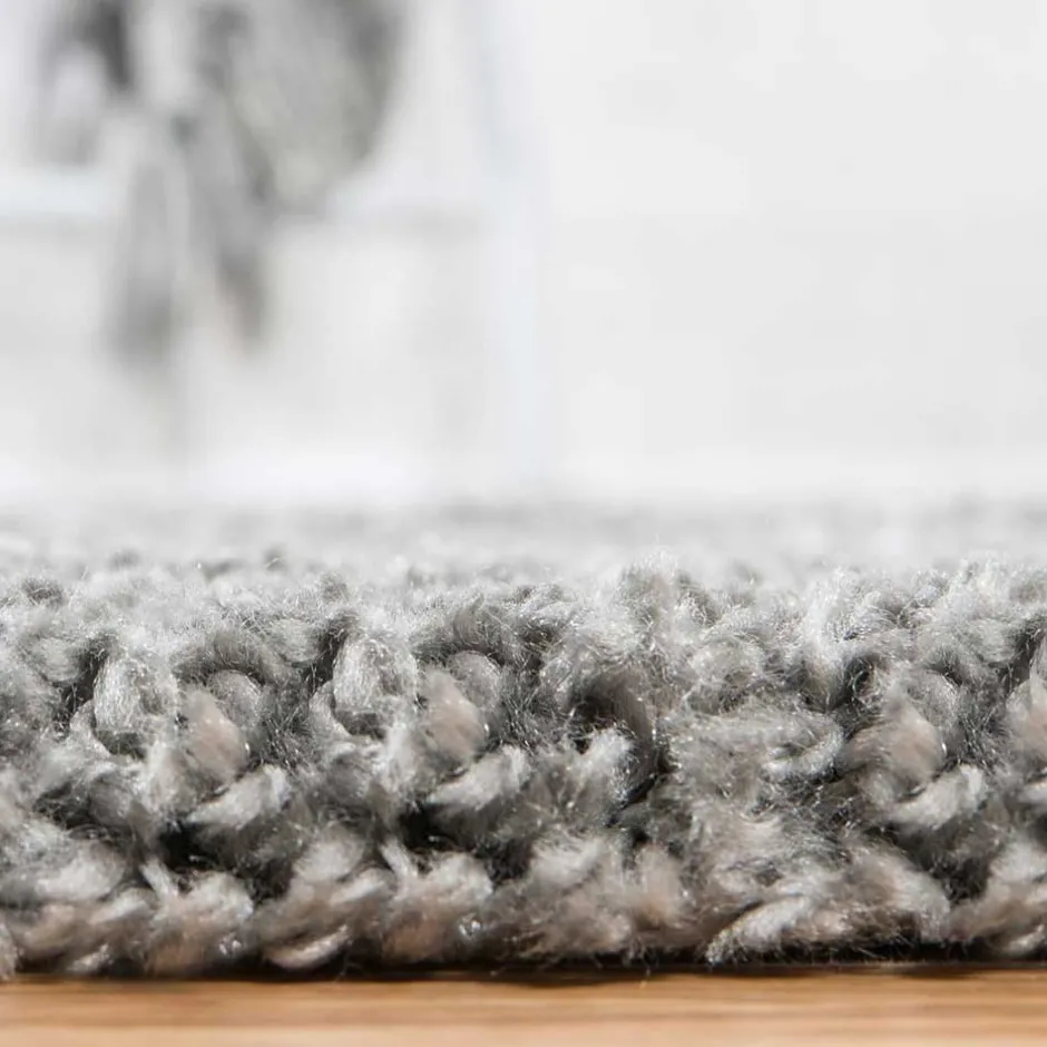 Pharao24 Grauer Langflor Teppich Cusira> Teppiche