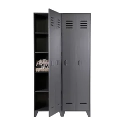 Pharao24 Grauer Spindschrank Leonora><noscript><img width=