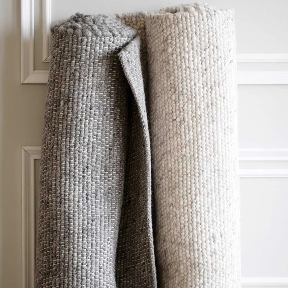 Teppiche*Pharao24 Grauer Teppich Randy