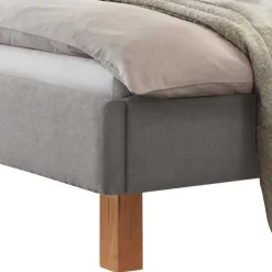 Polsterbetten*Pharao24 Graues Polsterbett Graves