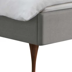 Polsterbetten*Pharao24 Graues Polsterbett Saconso