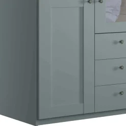 Pharao24 Graugrüner Kleiderschrank Forjan><noscript><img width=