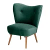 Wohnzimmer Sessel*Pharao24 Grüner Einzelsessel Salsass