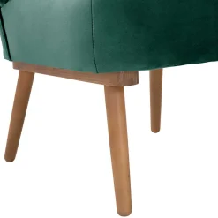 Wohnzimmer Sessel*Pharao24 Grüner Einzelsessel Salsass