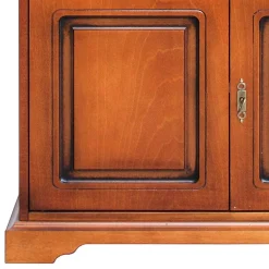 Massivholzmöbel|Regalschränke*Pharao24 Großer Bücherschrank Cadruna