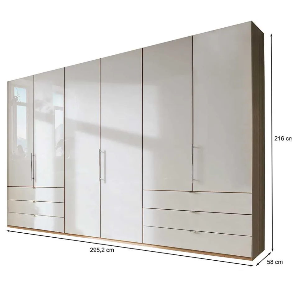 Pharao24 Großer Kleiderschrank Cnutria> Kleiderschränke|Schlafzimmerschränke