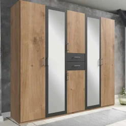 Pharao24 Großer Kleiderschrank Coriba> Drehtürenschränke