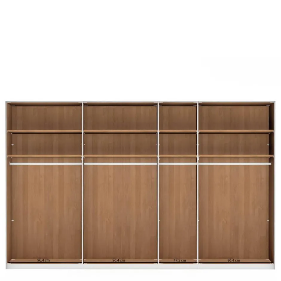 Pharao24 Großer Kleiderschrank Merkur> Drehtürenschränke