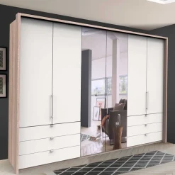 Kleiderschränke|Schlafzimmerschränke*Pharao24 Großer Schlafzimmerkleiderschrank Lolyana