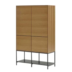 Vitrinenschrank|Wohnzimmervitrinen*Pharao24 Großes Highboard Zoryac