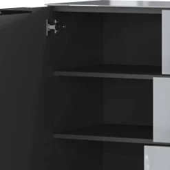 Küchenkommode|Esszimmerkommoden*Pharao24 Großes Sideboard Genrom