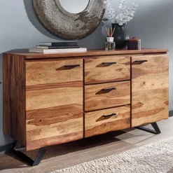 Küchenkommode|Esszimmerkommoden*Pharao24 Großes Sideboard Loudes