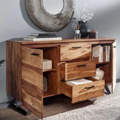 Küchenkommode|Esszimmerkommoden*Pharao24 Großes Sideboard Loudes