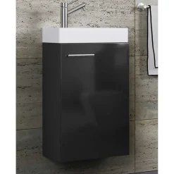 Waschbeckenunterschränke|Bad Unterschränke*Pharao24 Gästewaschtisch Emlina