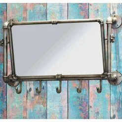 Wandspiegel|Schlafzimmerspiegel*Pharao24 Haken Spiegel Synessa