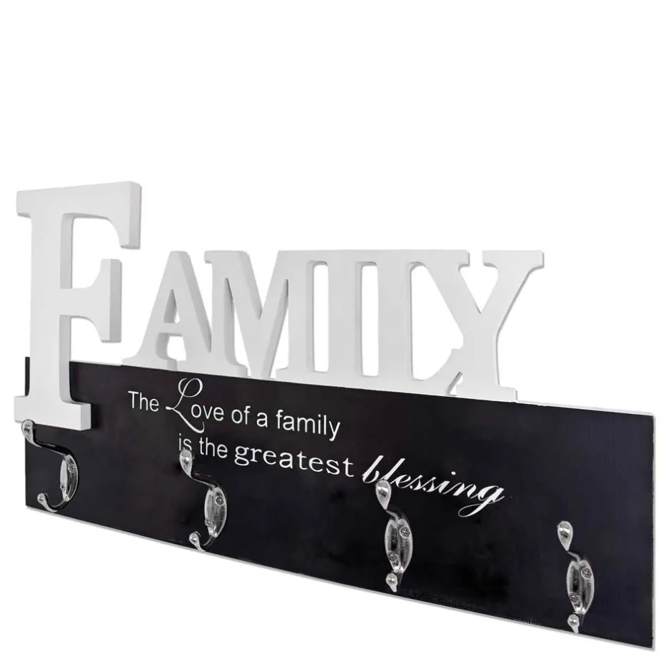 Wandgarderoben|Garderobenleisten*Pharao24 Hakenleiste Airo