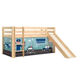 Kinderhochbetten|Kinderbetten*Pharao24 Halbhochbett Burdur