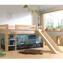 Kinderhochbetten|Kinderbetten*Pharao24 Halbhochbett Burdur