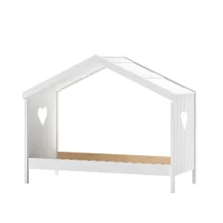 Spielbetten|Kinderbetten*Pharao24 Hausbett für Kinder weiß Ciomore