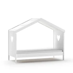 Spielbetten|Kinderbetten*Pharao24 Hausbett für Kinder weiß Ciomore