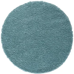 Teppiche*Pharao24 Hellblauer Hochflor Teppich Kairawan