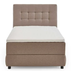 Komfortbetten|Einzelbetten*Pharao24 Hellbraunes Boxbett Visage