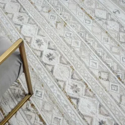 Pharao24 Heller Landhaus Teppich Fenya><noscript><img width=