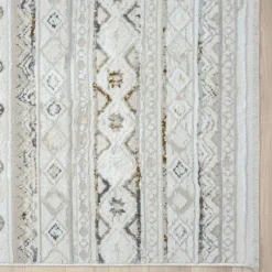 Pharao24 Heller Landhaus Teppich Fenya><noscript><img width=