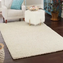 Pharao24 Heller Shaggy Teppich Montnerano><noscript><img width=