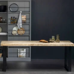 Pharao24 Herringbone Esstisch Agliana> Küchentisch|Massivholztische