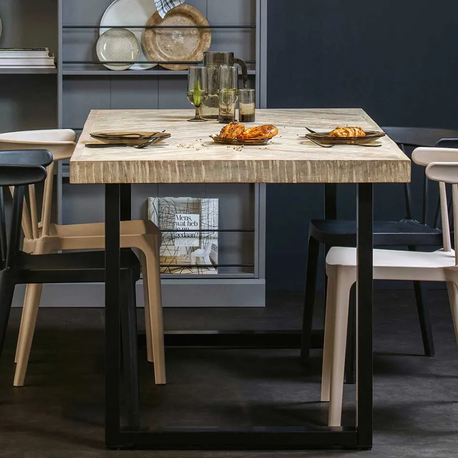 Pharao24 Herringbone Esstisch Agliana> Küchentisch|Massivholztische