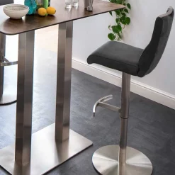 Barmöbel|Barhocker*Pharao24 Höhenverstellbarer Barstuhl Doraz