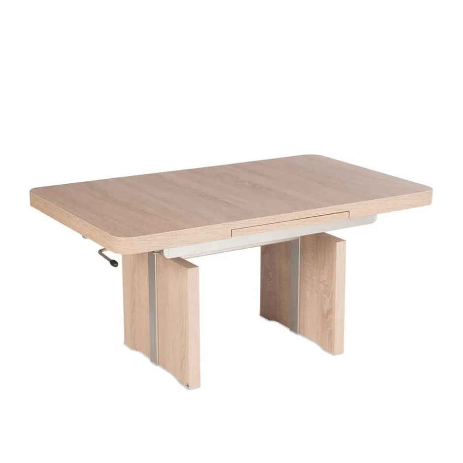 Ausziehtische*Pharao24 Höhenverstellbarer Couchtisch Mero