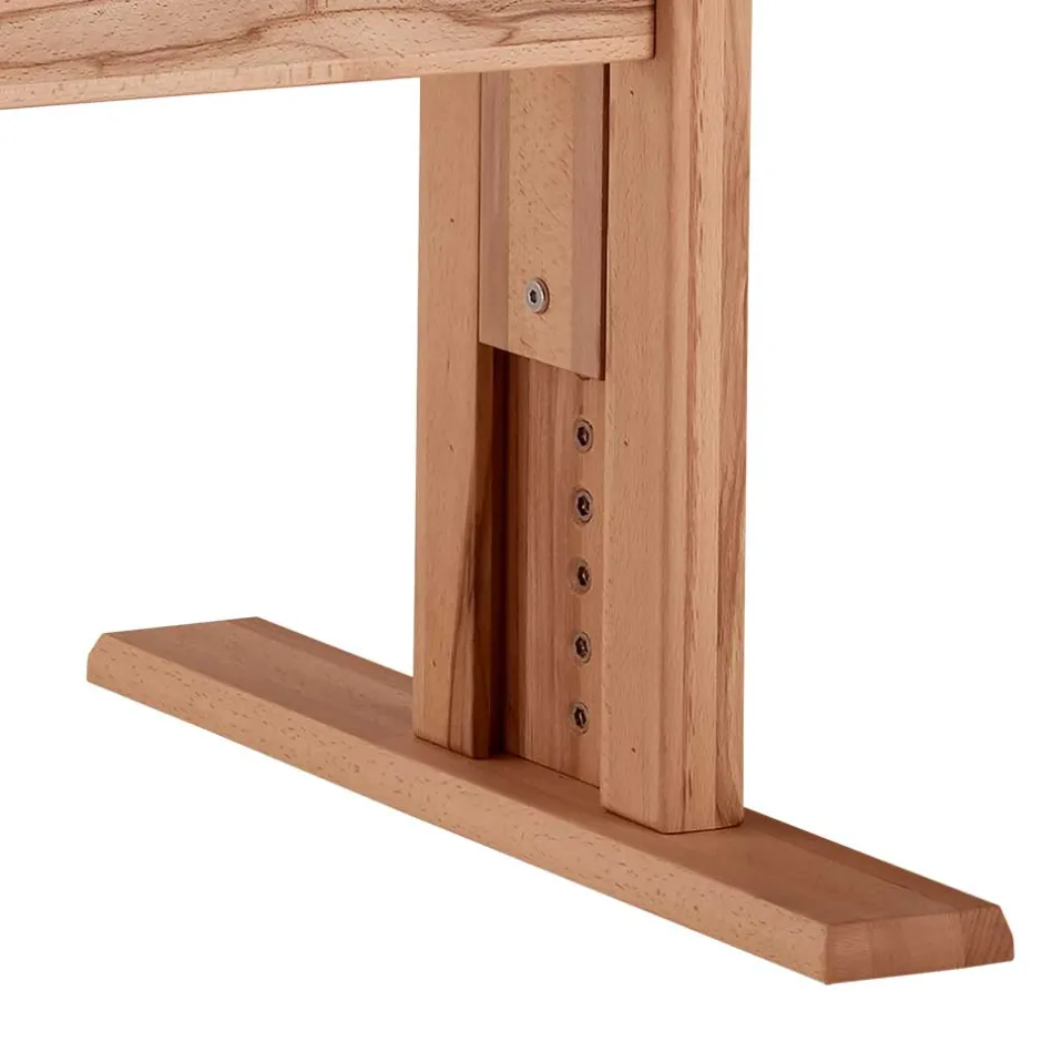 Pharao24 Höhenverstellbarer Schreibtisch Bahos> Schreibtische|Massivholztische