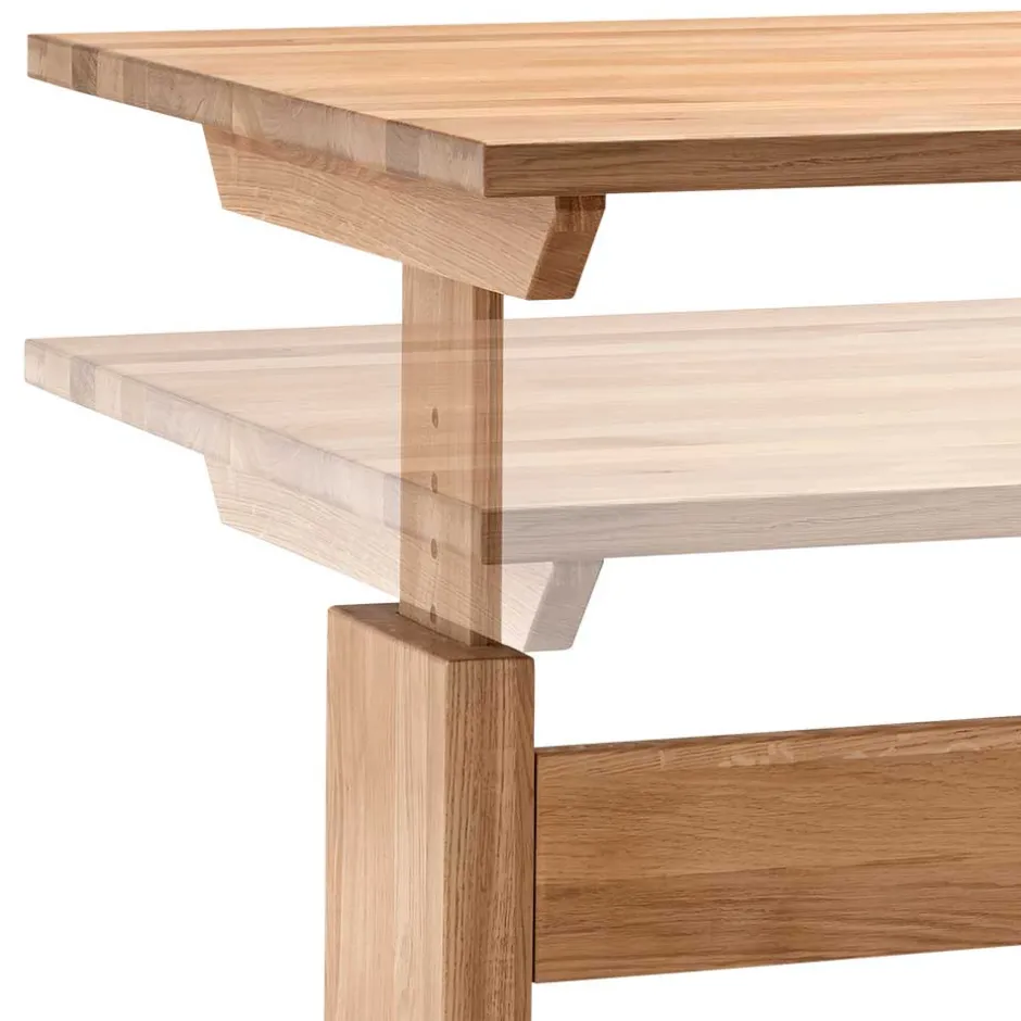 Schreibtische*Pharao24 Höhenverstellbarer Schreibtisch Legancas