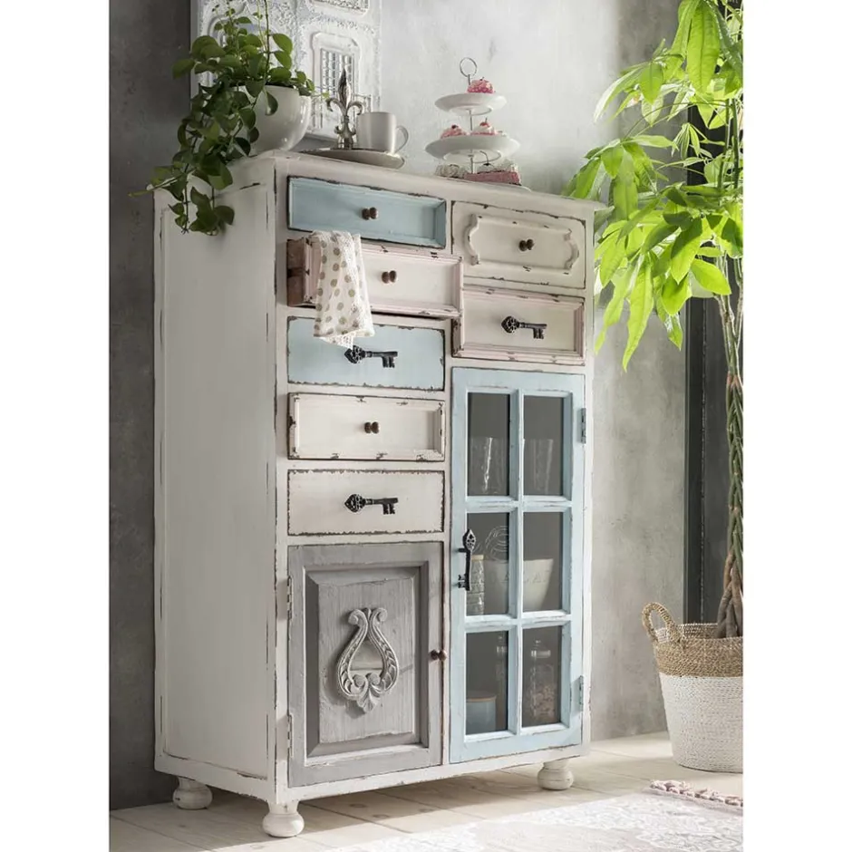 Esszimmerkommoden|Wohnzimmerkommoden*Pharao24 Highboard Belandro