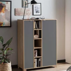 Wohnzimmervitrinen*Pharao24 Highboard Bergi