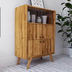 Esszimmerkommoden|Stauraumvitrinen*Pharao24 Highboard Carilla