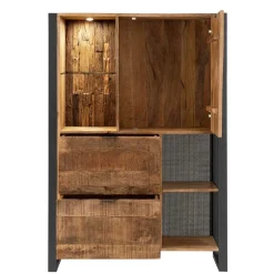 Massivholzmöbel|Brotschrank*Pharao24 Highboard Exeta