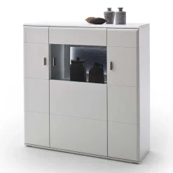 Vitrinenschrank|Wohnzimmervitrinen*Pharao24 Highboard Jelvedo