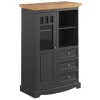 Vitrinenschrank|Stauraumvitrinen*Pharao24 Highboard Lyra