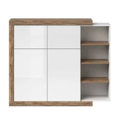 Esszimmerkommoden|Anrichten*Pharao24 Highboard mit offenen Fächern Prismo