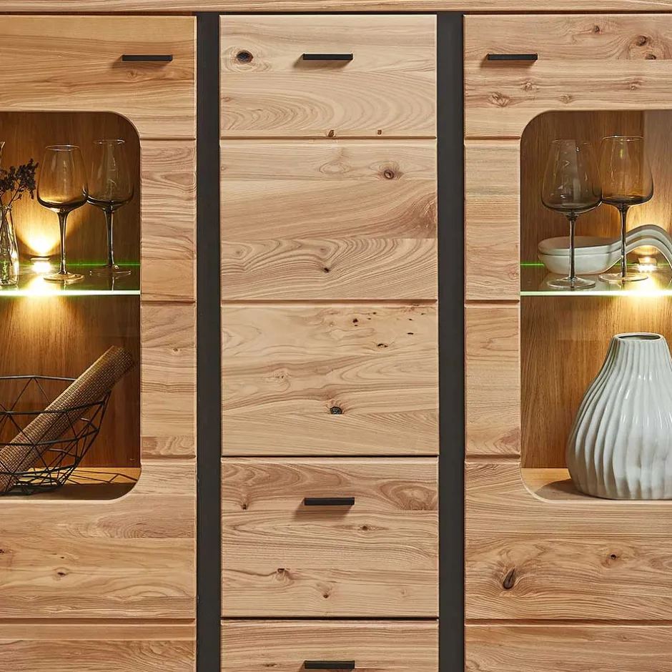 Pharao24 Highboard Sebetino> Vitrinenschrank|Highboards